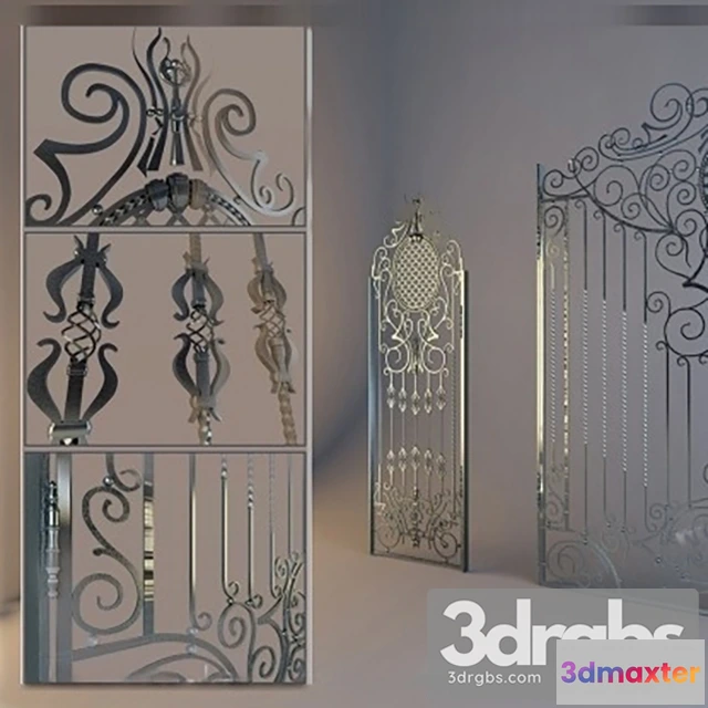 906510 - Iron Flower Gate