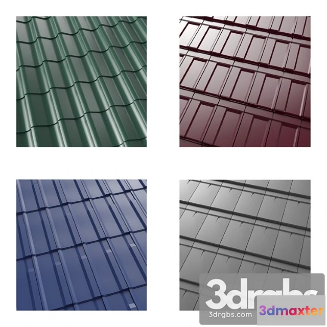 906530 - Low Poly Metal Tile