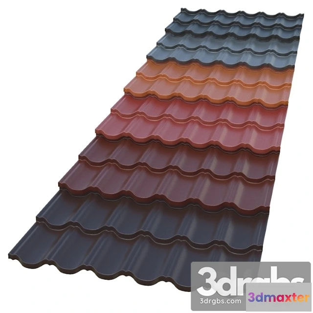 906550 - Metal tile finnera ruukki