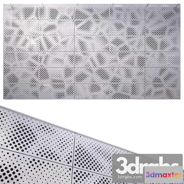 906570 - Perforated Metal Panel N2