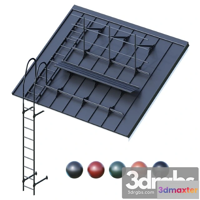 906630 - Seam roofing and security system grand line