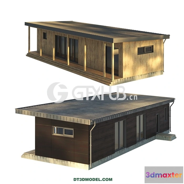 1219462 - Architecture - Building - barn house one-story