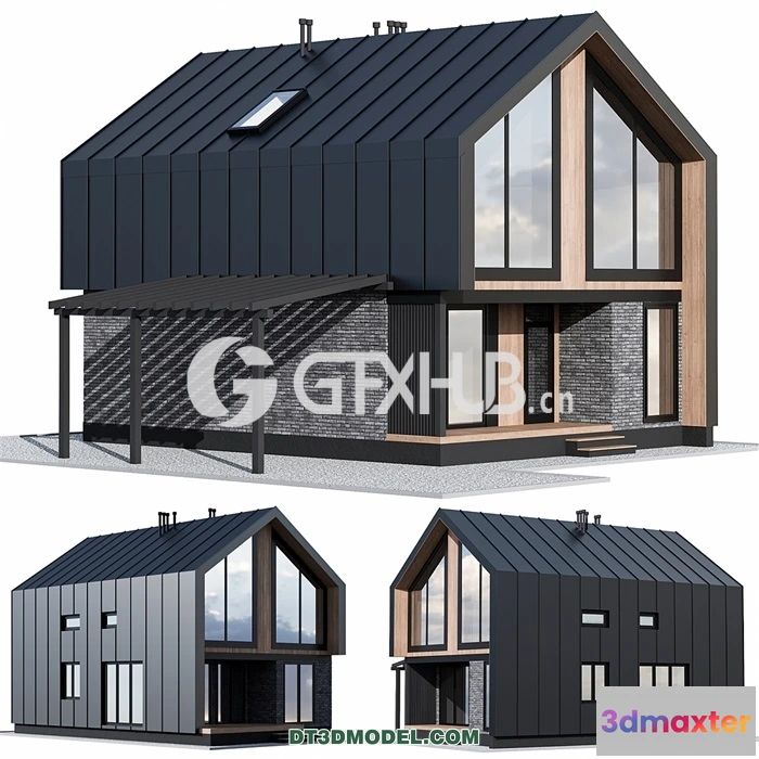 1219466 - Architecture - Building - Barnhouse with carport