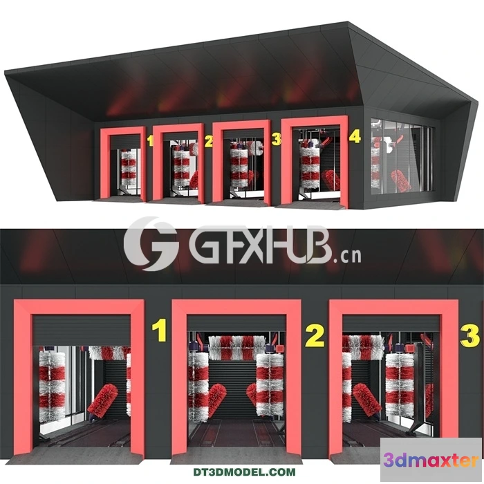 1219488 - Architecture - Building - Car wash