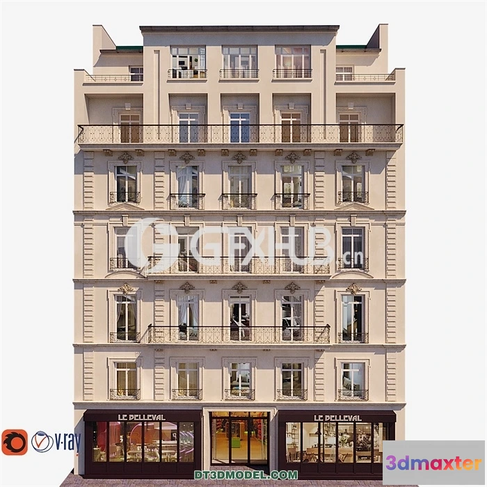 1219528 - Architecture - Building - Facade for background 7