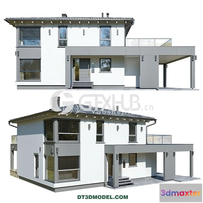 1219560 - Architecture - Building - German House 2 - www.yousheji.cn