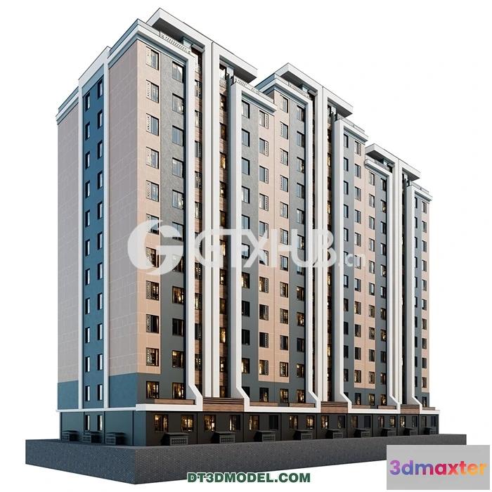 1219720 - Architecture - Building - Residential building 12 floors