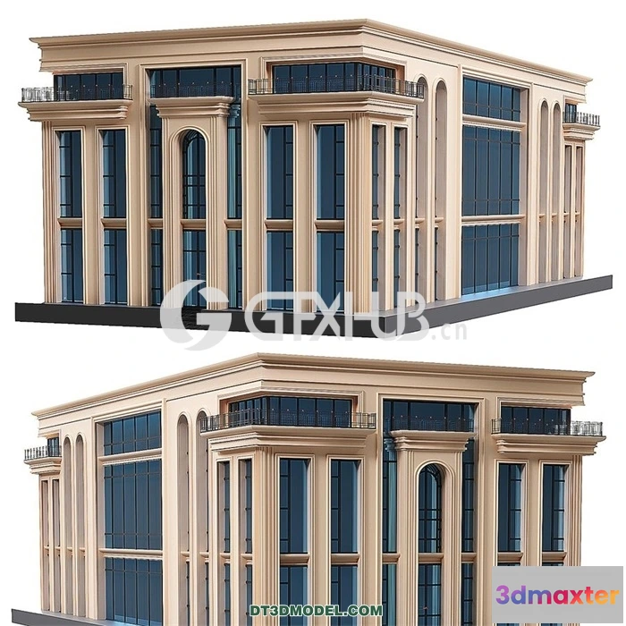 1219766 - Architecture - Building - Threes tory office 5