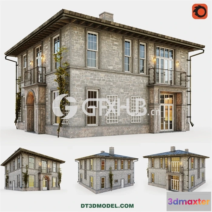 1219782 - Architecture - Building - Vintage Cottage in vence Style