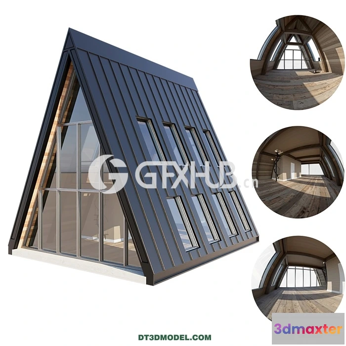 1261264 - Architecture - Building - A-Frame Forest House