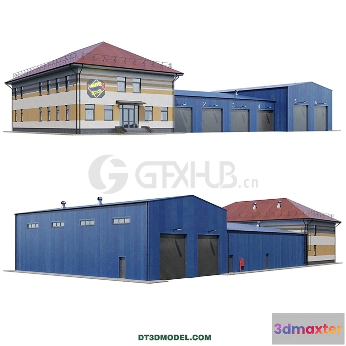 1261276 - Architecture - Building - Autoservice V2