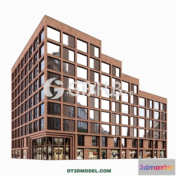 1261300 - Architecture - Building - Brigade building 02