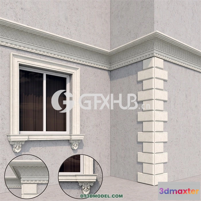 1261346 - Architecture - Building - Facade classic style 2