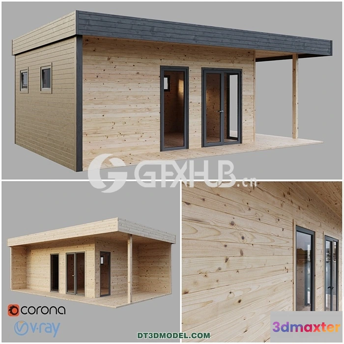 1261508 - Architecture - Building - Modular house bathhouse