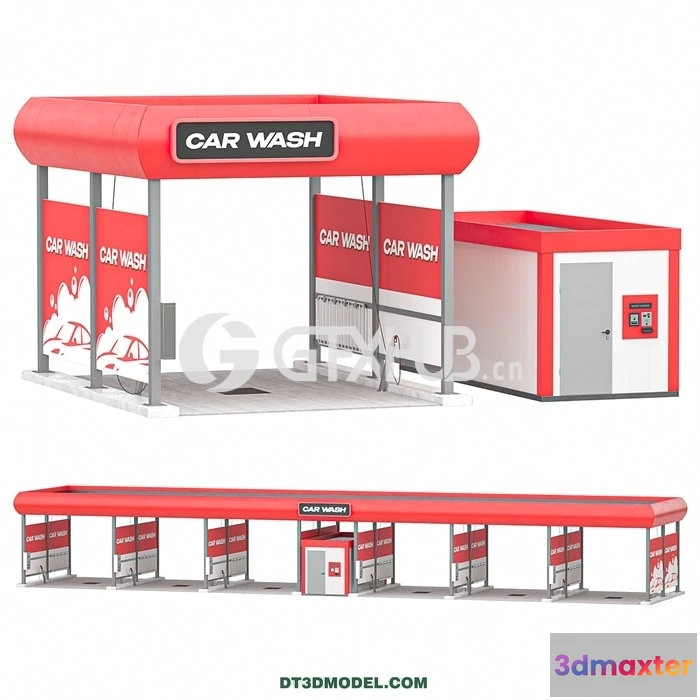 1261562 - Architecture - Building - Self-service car wash
