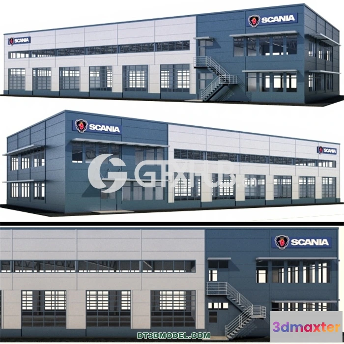 1261564 - Architecture - Building - Service box for Scania trucks