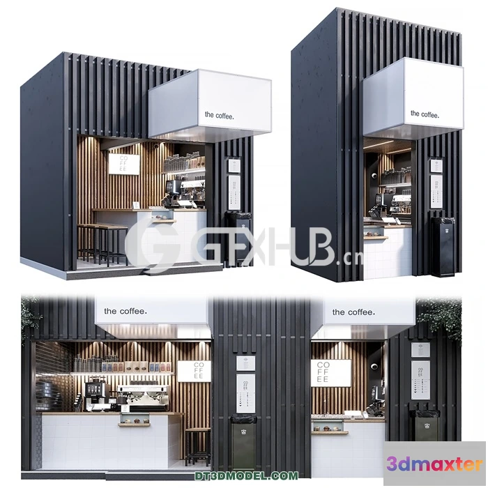 1261580 - Architecture - Building - Street coffee