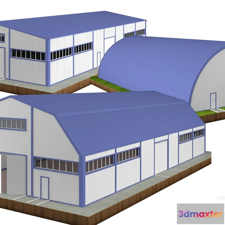 1267768 - Sheds 3D Max