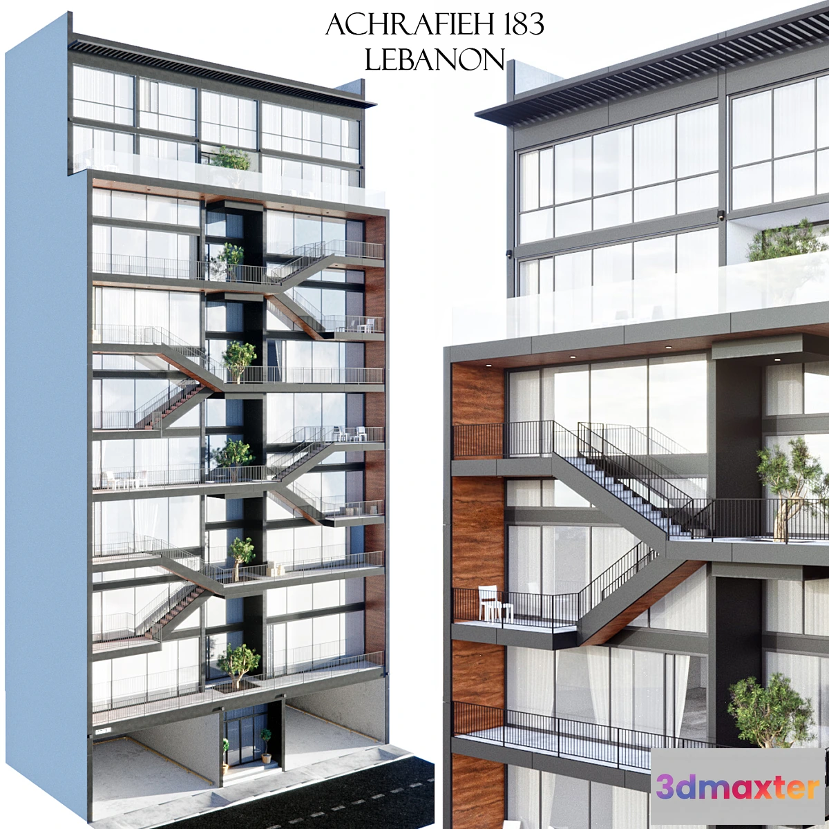 1288118 - 183 Achrafieh Lebanon 3D Max