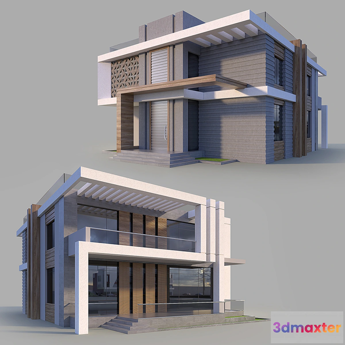 1296655 - Modern Villa 2 3D Max