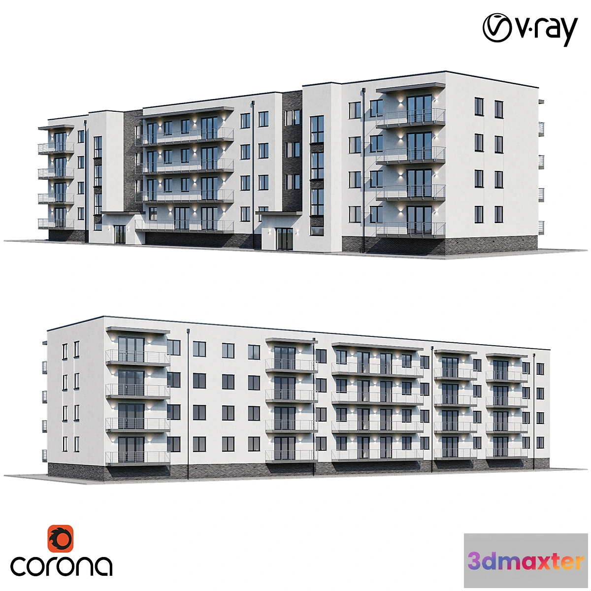 1298511 - Apartment house 1 3D Max