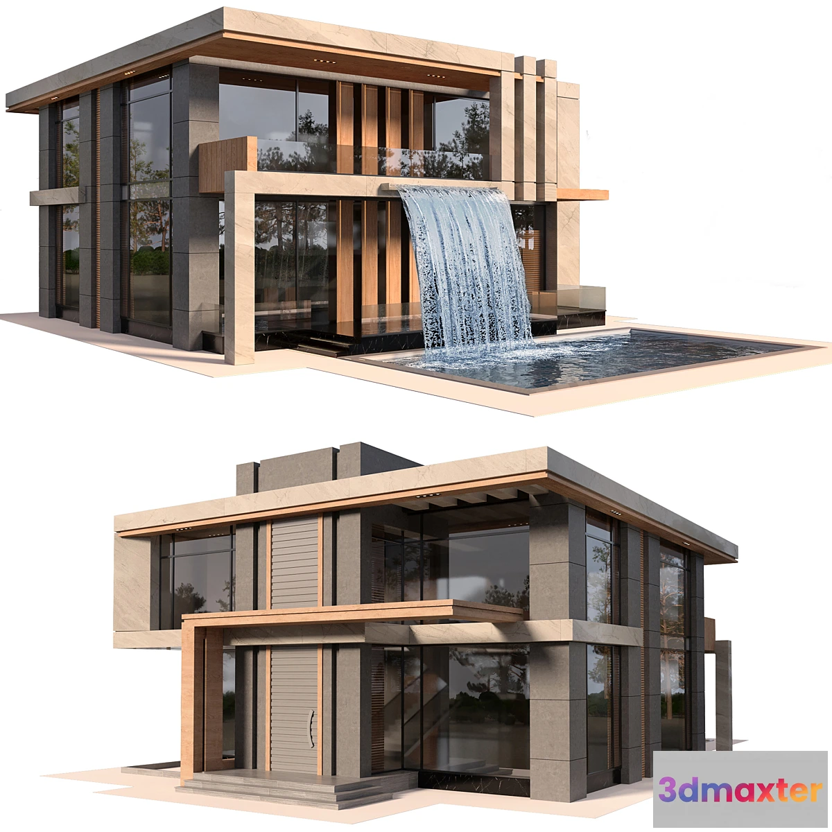 1303149 - Modern Villa with pool - No.2 3D Max