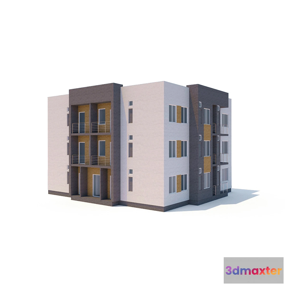 1307230 - Apartment house 3D Max