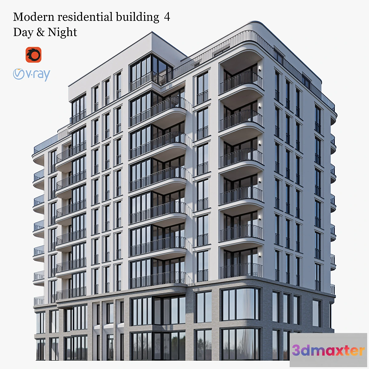 1307757 - apartment house 4 3D Max