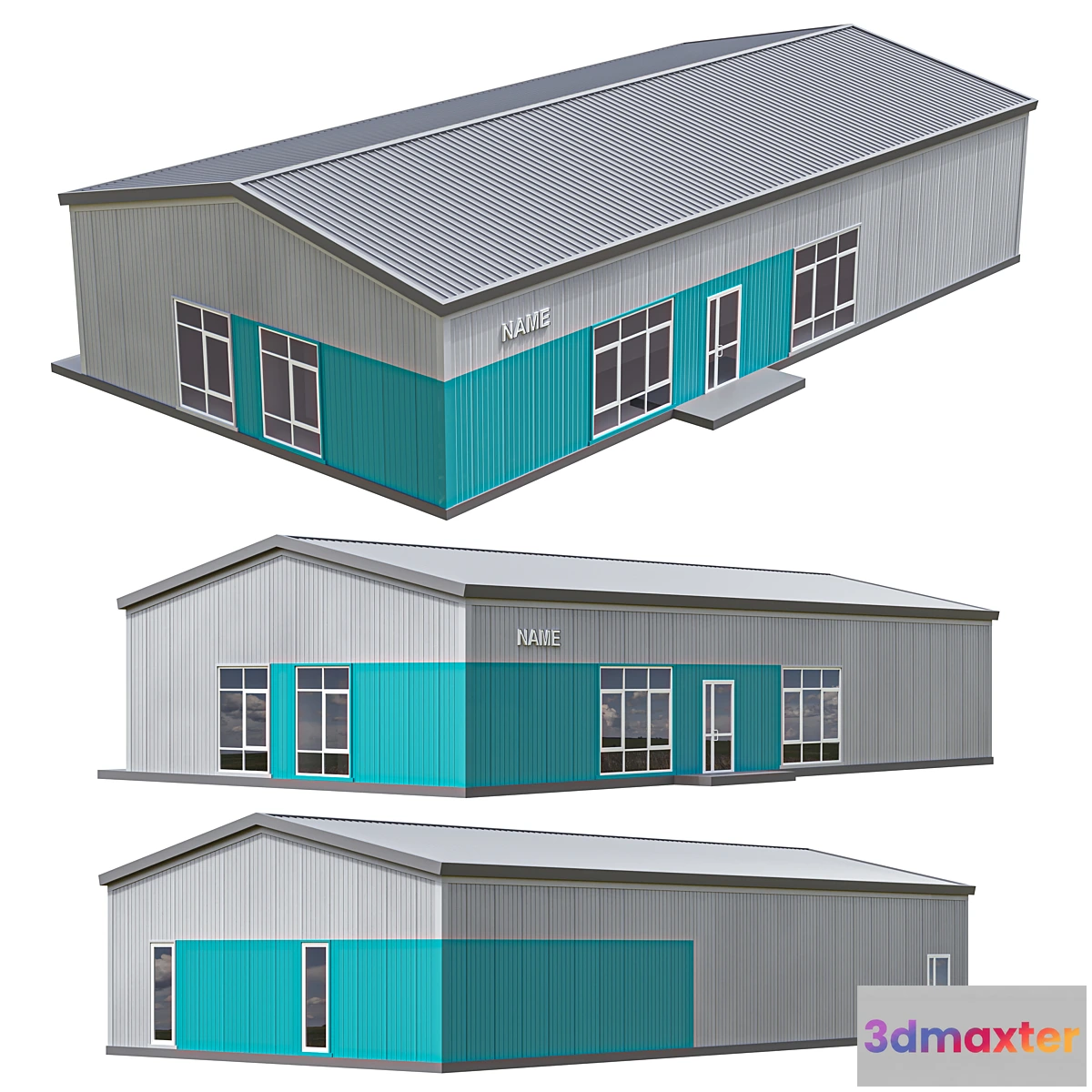 1311319 - Sandwich panel building 3D Max