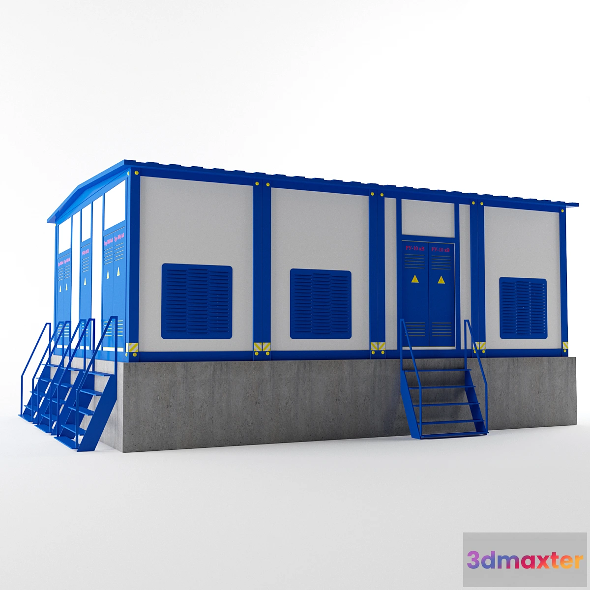 1312013 - transformer substation - No.3 3D Max