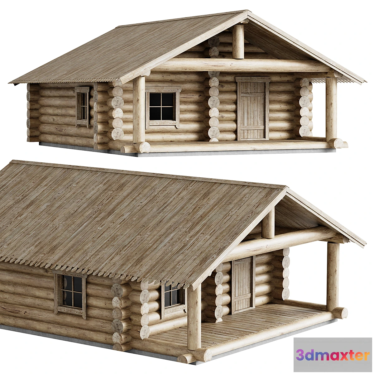 1312758 - log house 3D Max