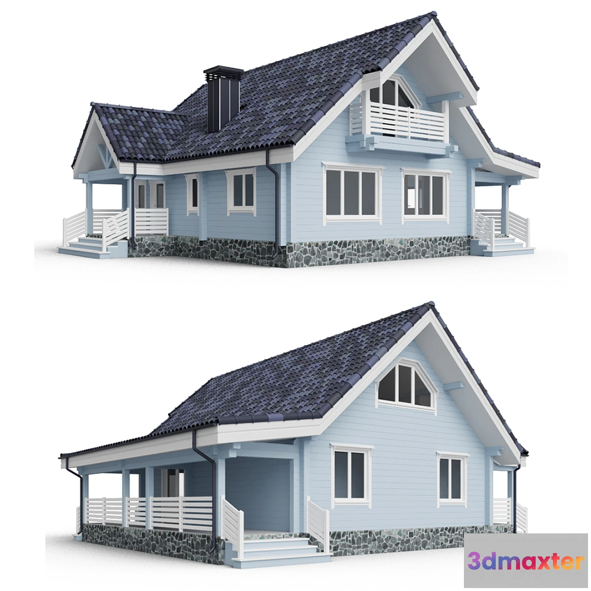 1332599 - Cottage 012 3D Max