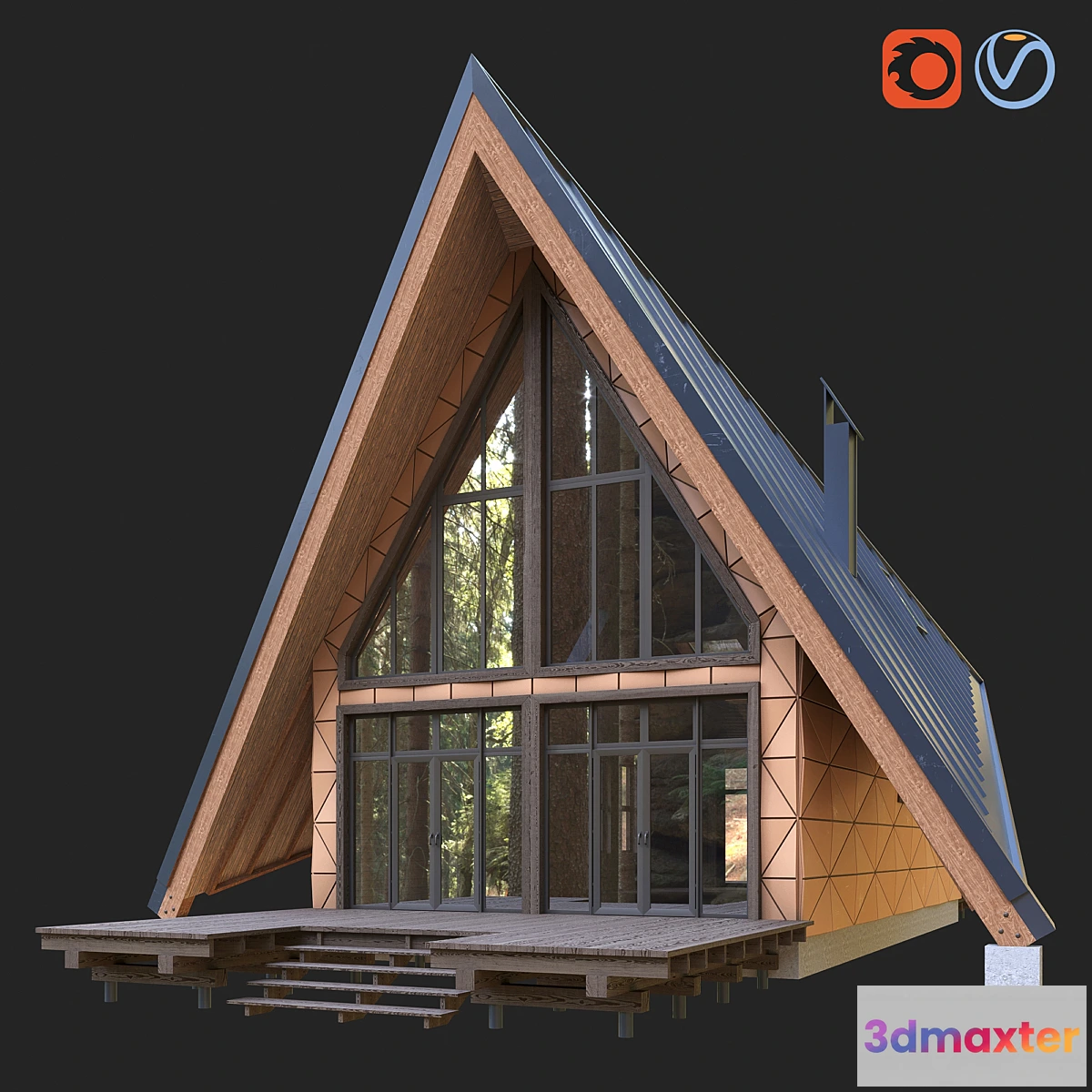 1332695 - Ferest house 3D Max