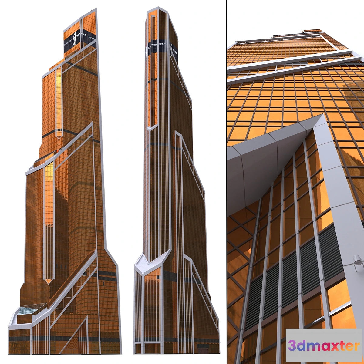 1339502 - Skyscraper Mercury City Tower (“Mercury”) 3D Max