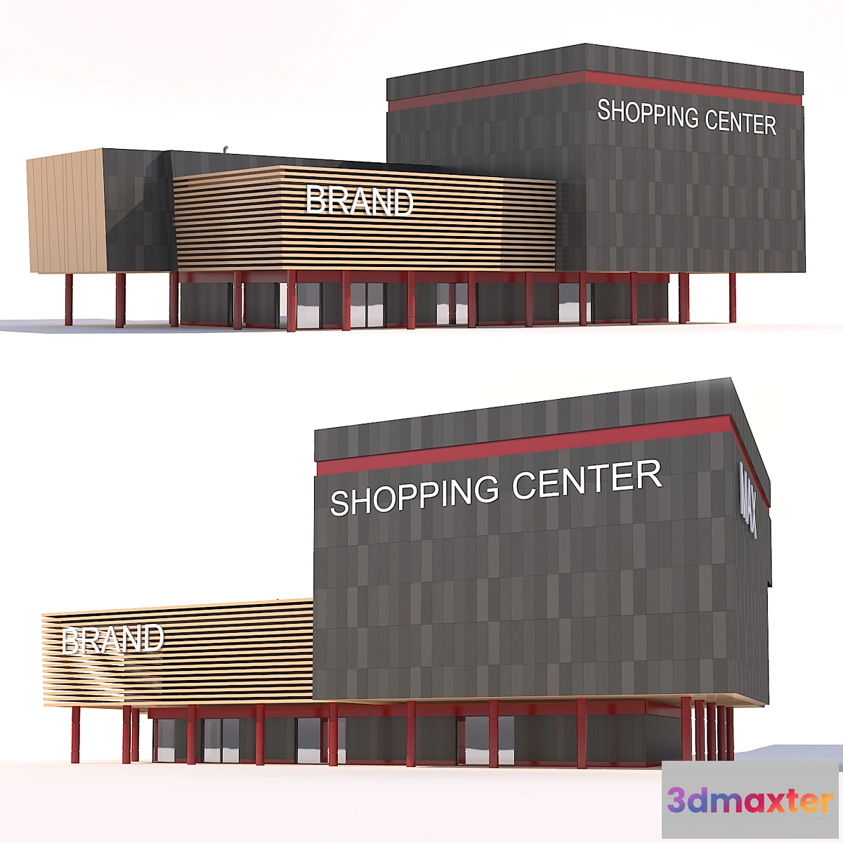 1343606 - Shopping Center 01 - No.2 3D Max