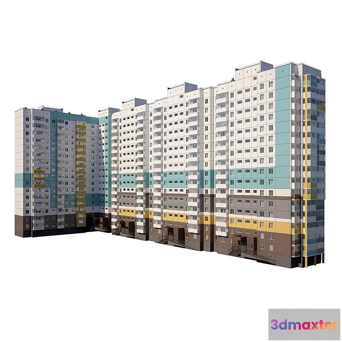 1346258 - panel house (modern) 3D Max