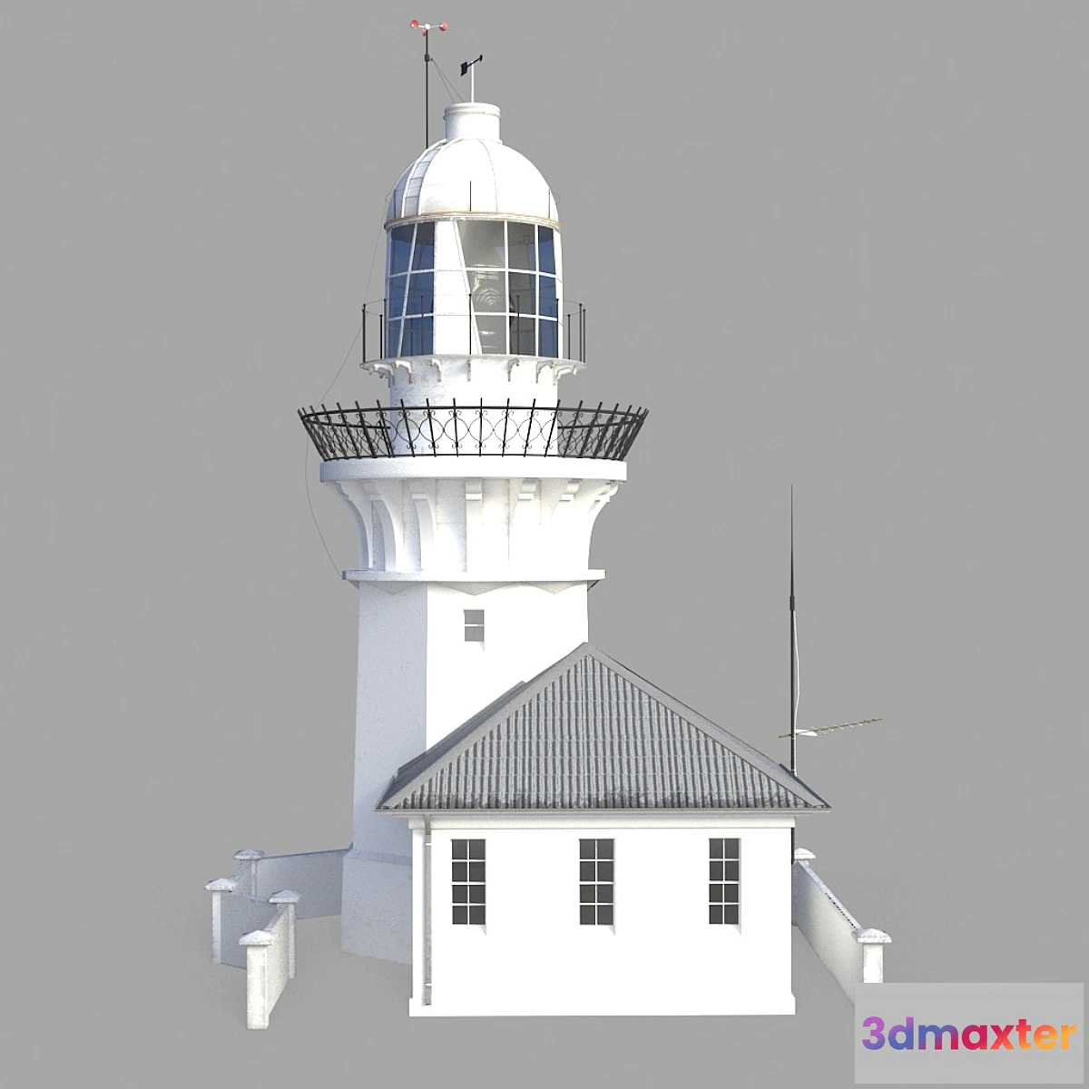 1347894 - Cmoky Cap Lighthouse (Australia) 3D Max
