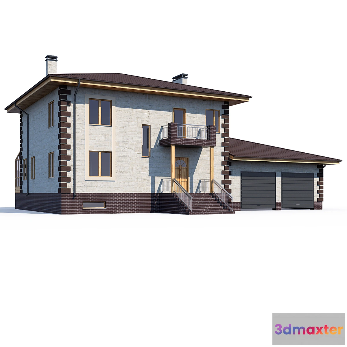 1356419 - ABS House V125 3D Max