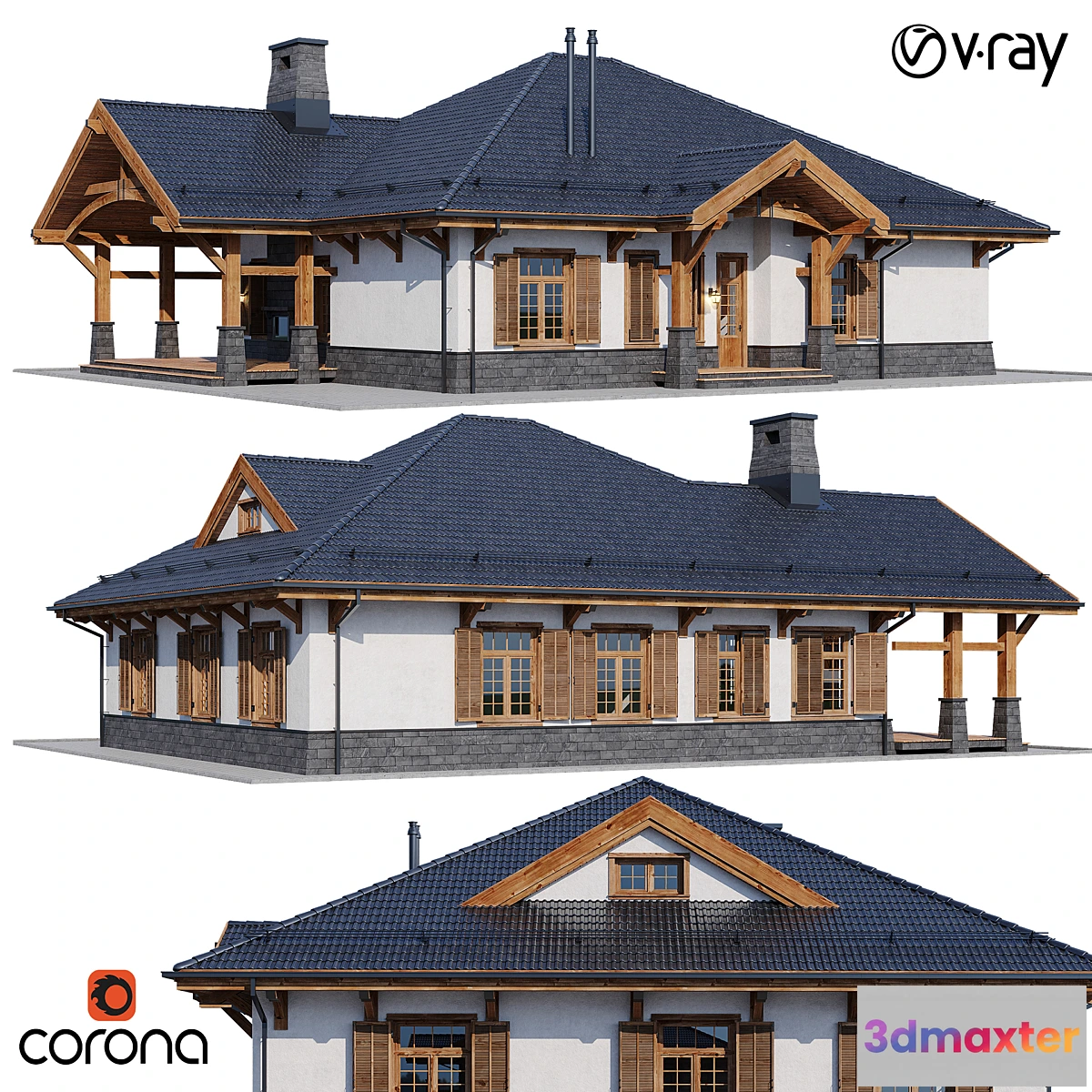 1356941 - country house 4 - No.2 3D Max