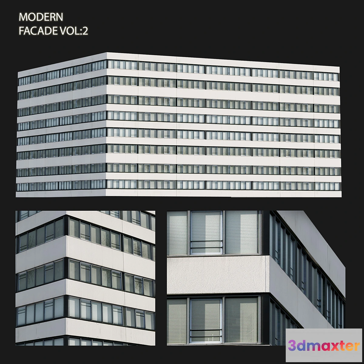 1394244 - Modern facade_Vol 2 3D Max