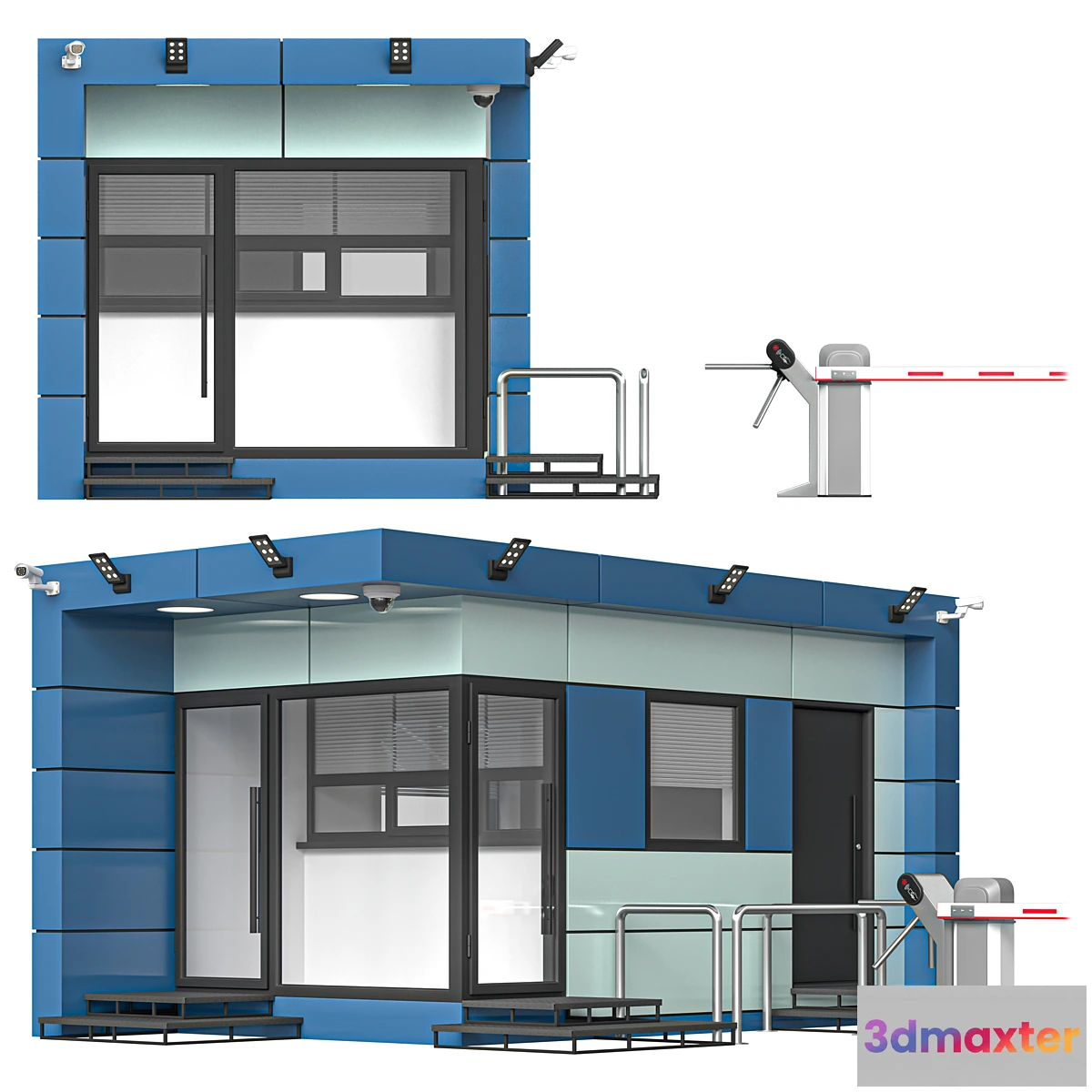 1394780 - Security room L02 Premium 3D Max