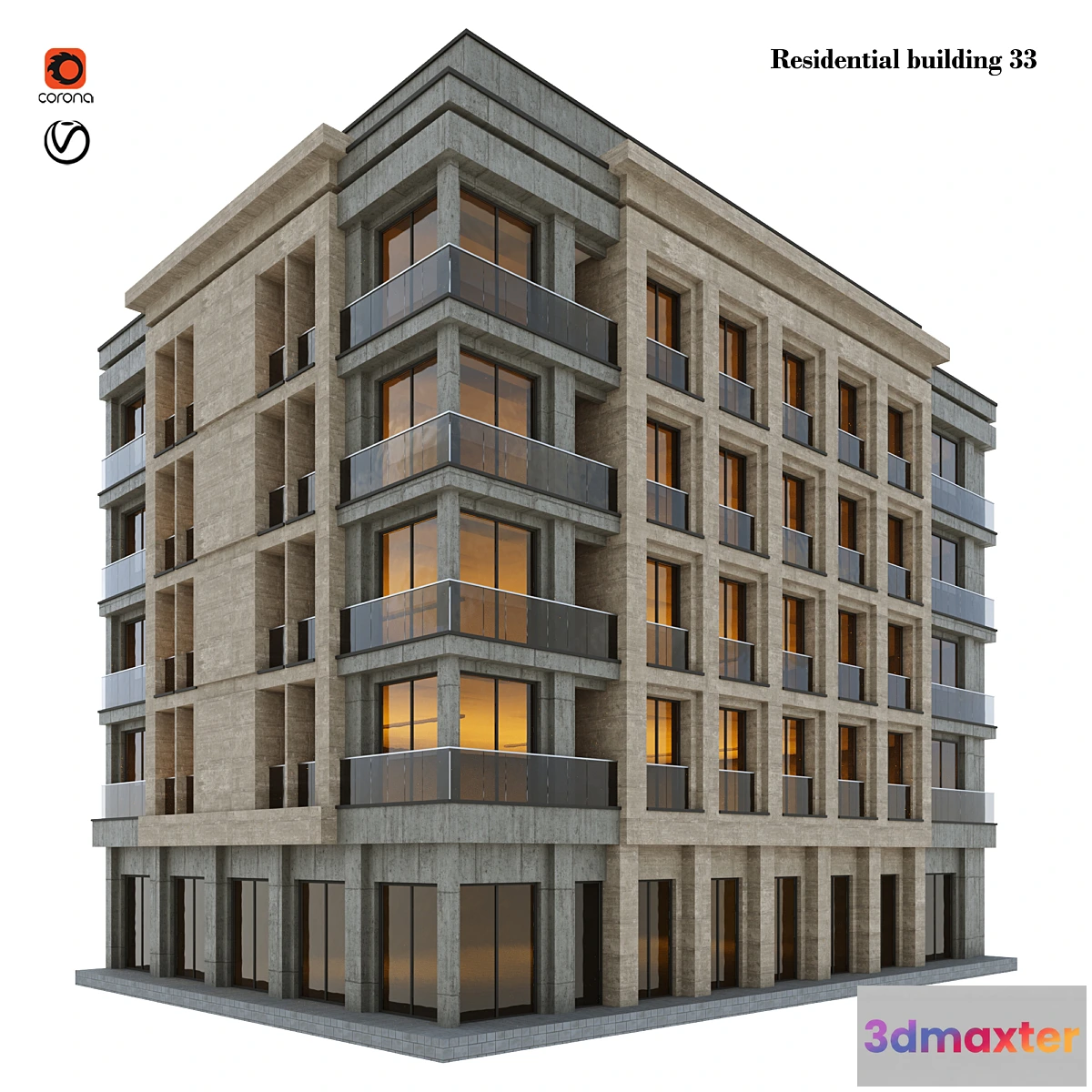 1396824 - Residential building 33 3D Max