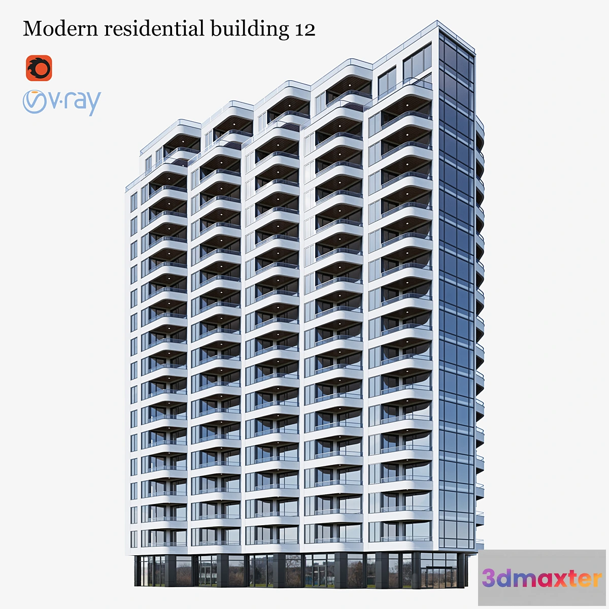 1397970 - residential building 12 3D Max
