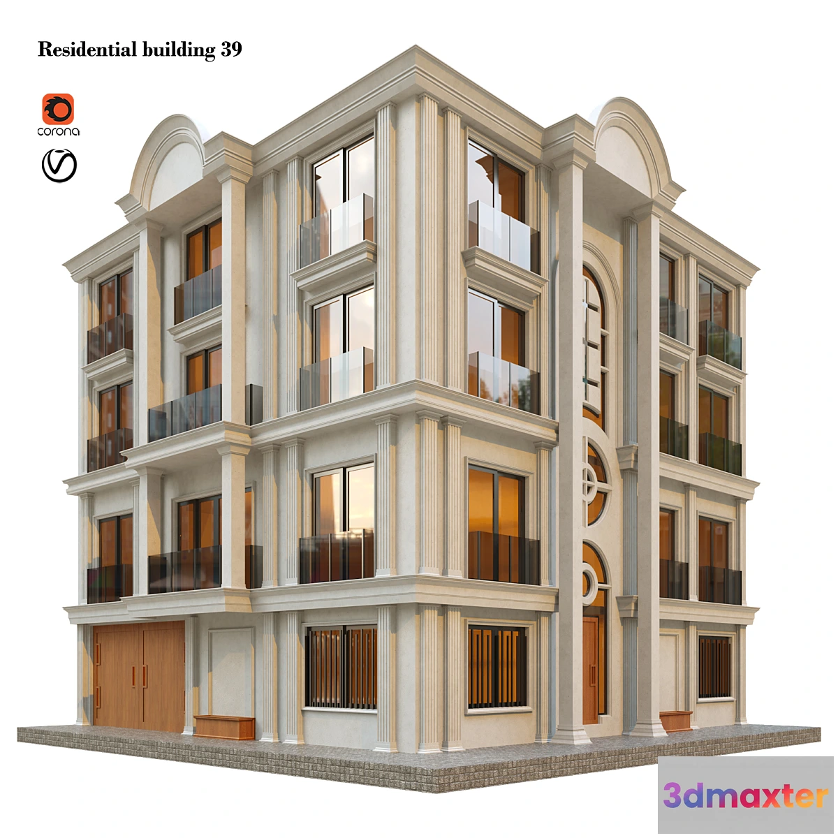 1403626 - Residential building 39 3D Max