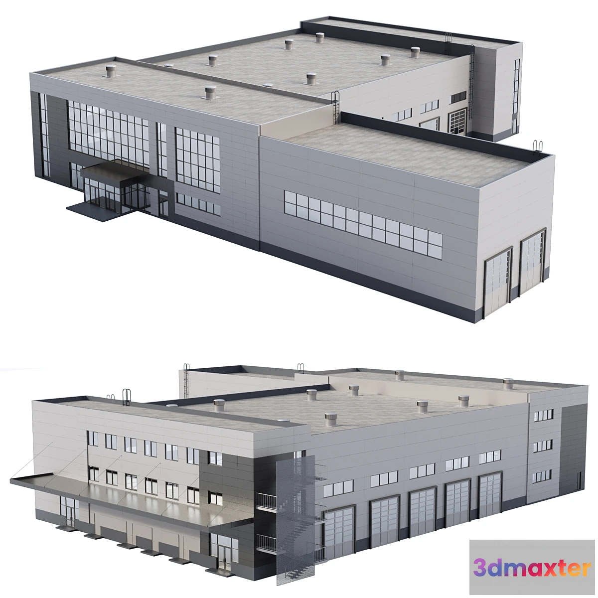 1407628 - Service Station 3D Max