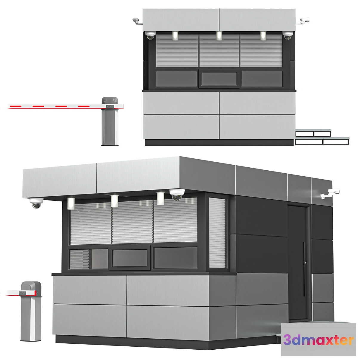 1410896 - Security room M01 3D Max