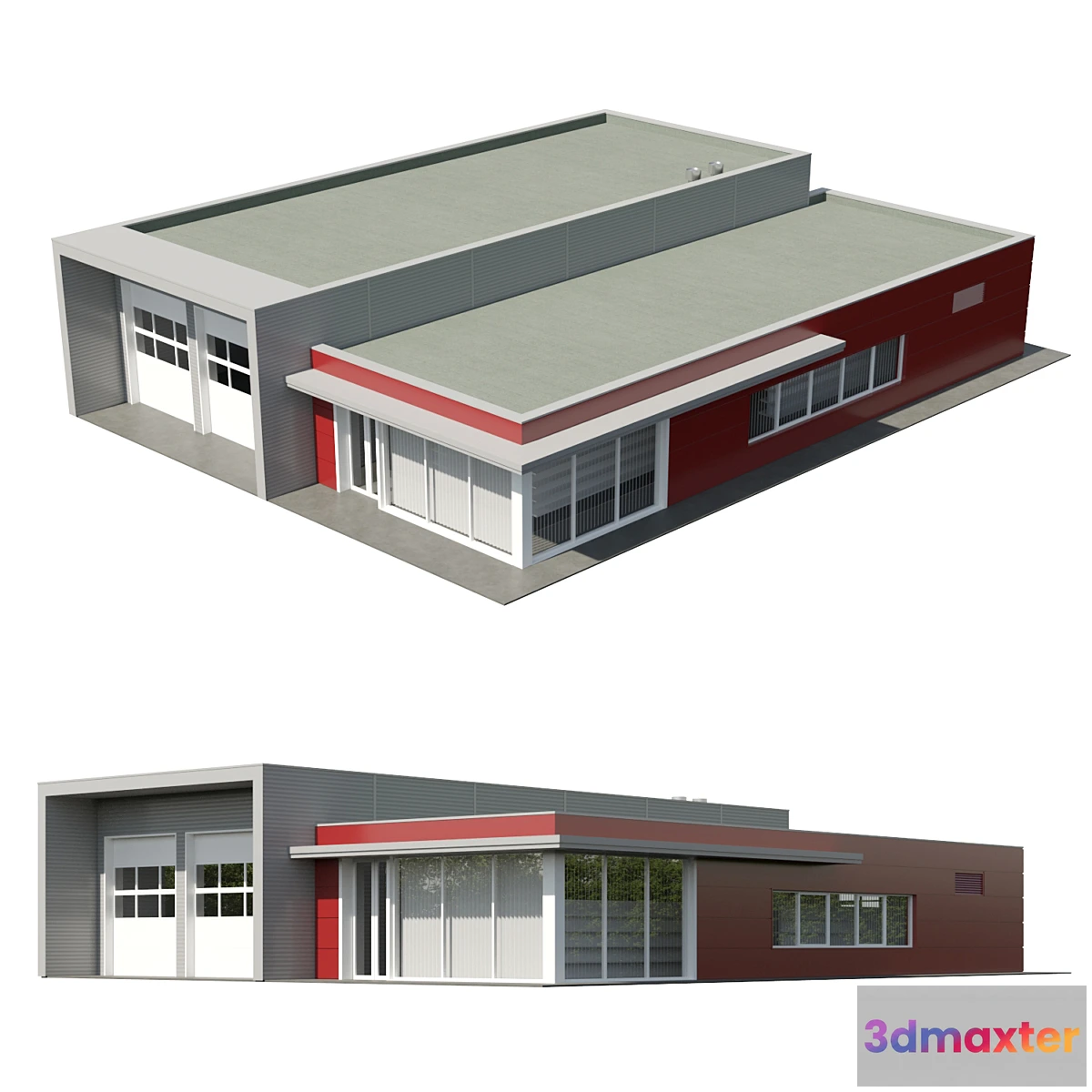 1412846 - post office 3D Max