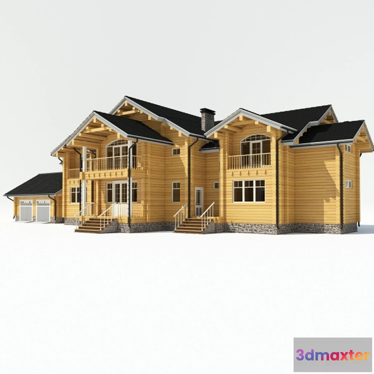 1413900 - Wooden house 3D Max