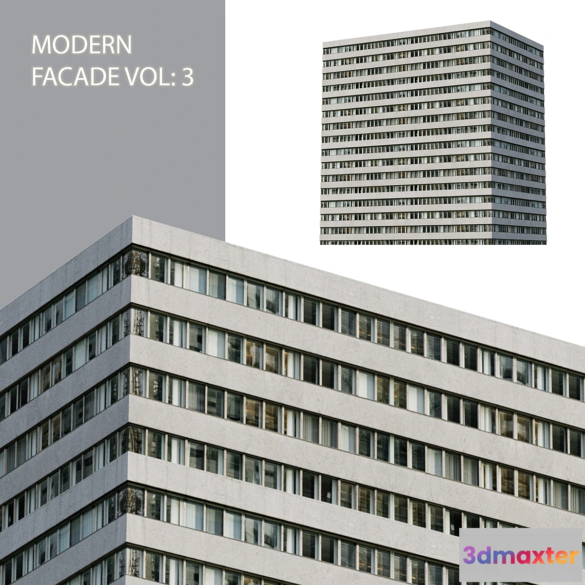 1416986 - Modern facade_Vol 3 3D Max
