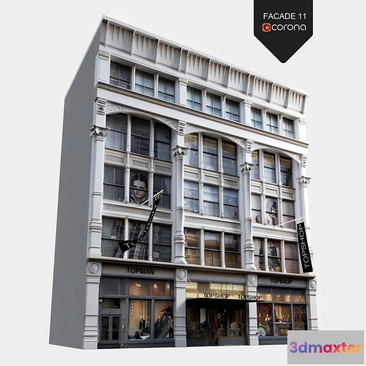 1425956 - FACADE 11. TOPSHOP 3D Max